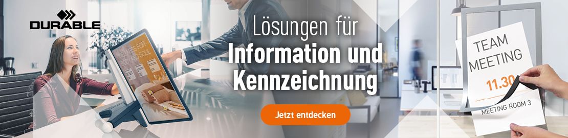 Banner Durable Information & Kennzeichnung